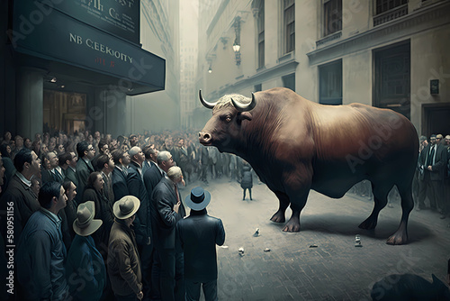 When Bulls Turn Bearish: The Turmoil of a Stock Market Crash photo