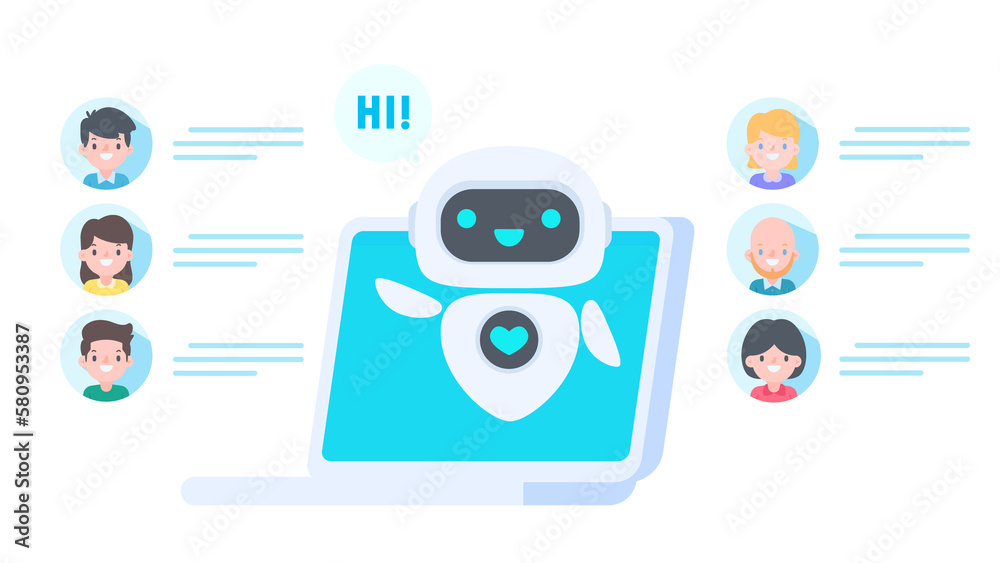Auto reply system with intelligent robots provide information and help customers with problems Auto reply system with intelligent robots provide information and help customers with problems