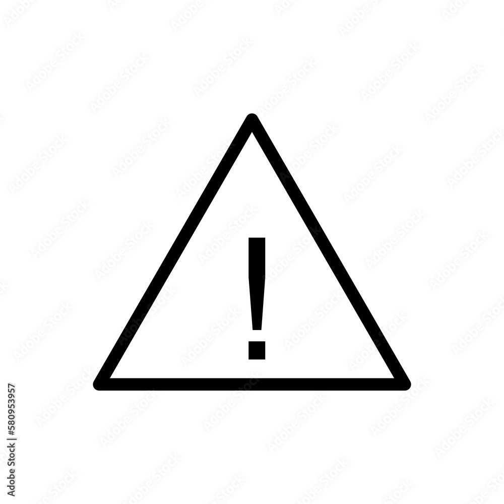 warning roadsign vector icon, trendy style design on white background..eps warning roadsign vector icon, trendy style design on white background..eps