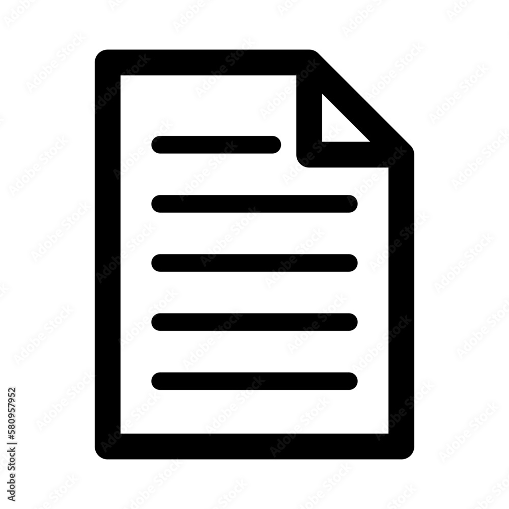 Memo icon. Document. File data. Vector. Memo icon. Document. File data. Vector.