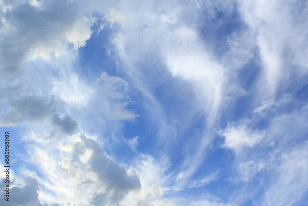 Fototapeta premium blue sky with clouds