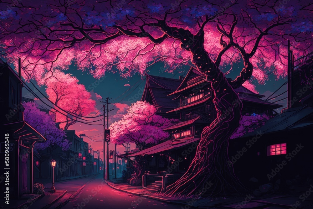 Japan Night Wallpapers on WallpaperDog