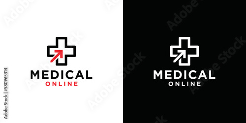 Online Medical Logo Design Template Elements medical symbol health symbol