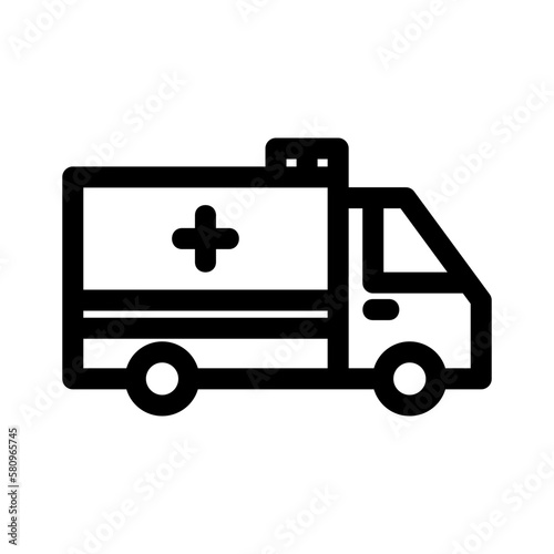 ambulance icon or logo isolated sign symbol vector illustration - high quality black style vector icons  © kamal az zahra