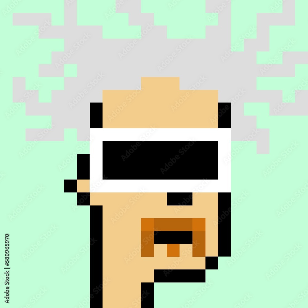 Pixelated people avatar Pixelated people avatar