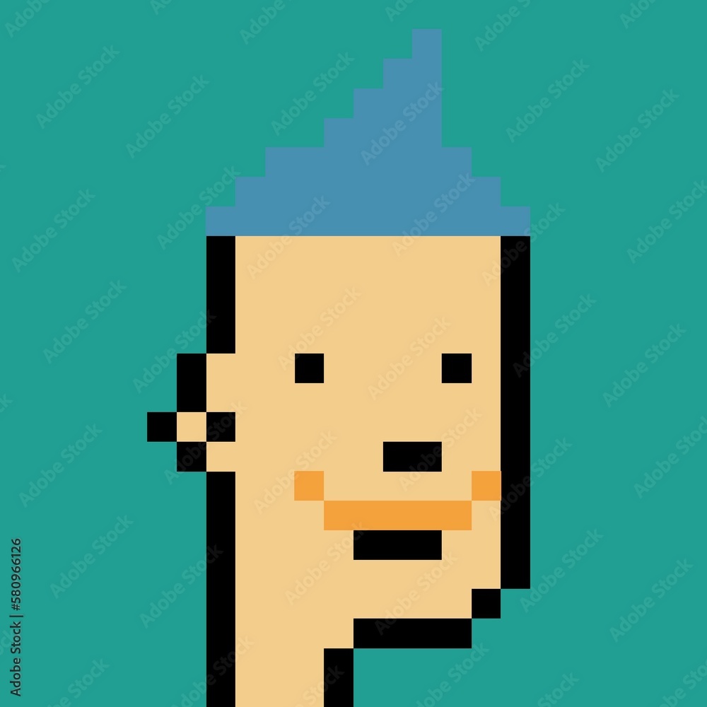 Pixelated people avatar Pixelated people avatar