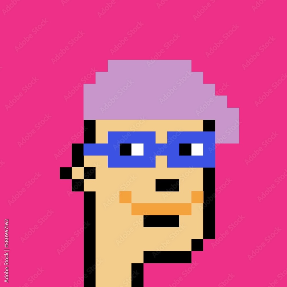 Pixelated people avatar Pixelated people avatar
