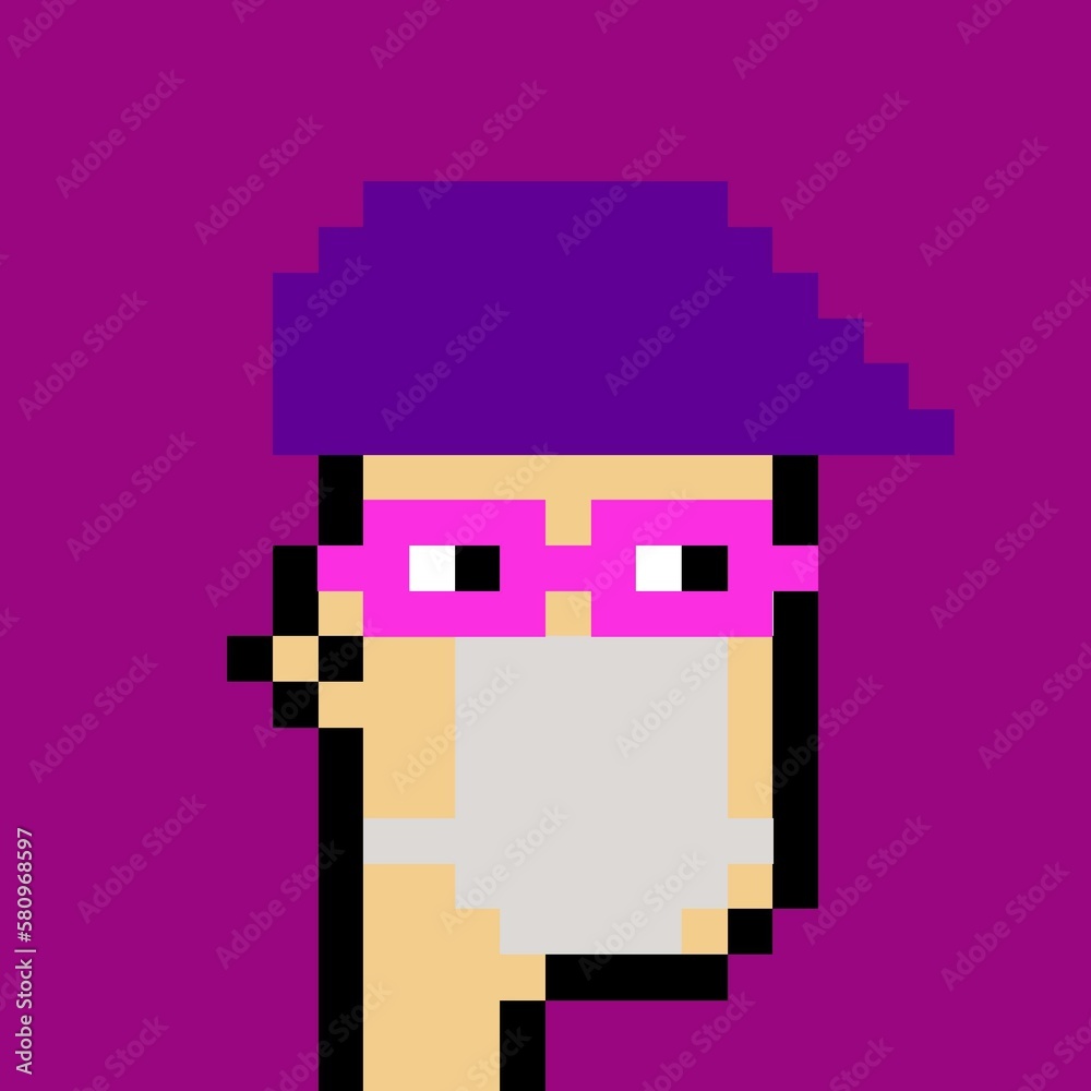 Pixelated people avatar Pixelated people avatar