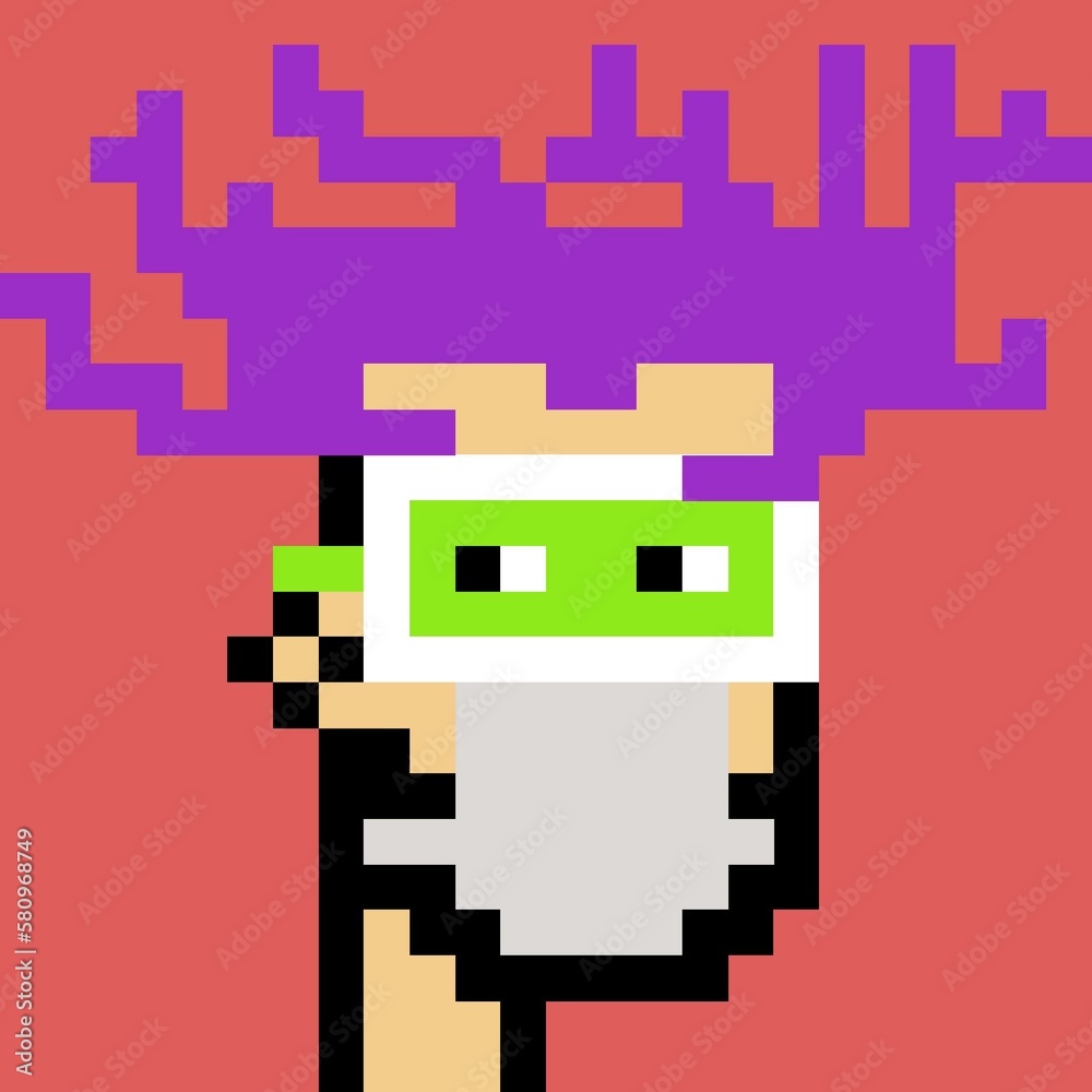 Pixelated people avatar Pixelated people avatar