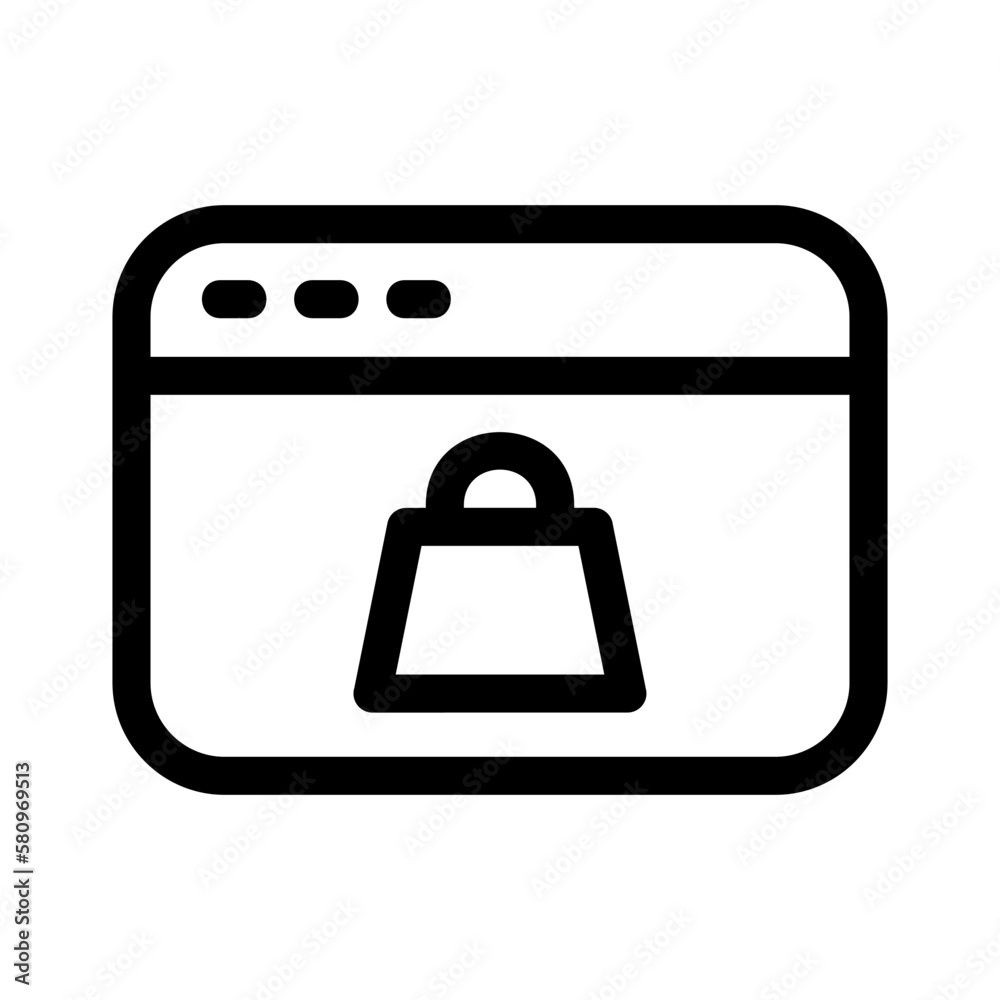 ecommerce icon or logo isolated sign symbol vector illustration - high quality black style vector icons
