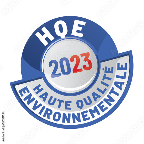 label HQE 2023 -  haute qualité environnementale