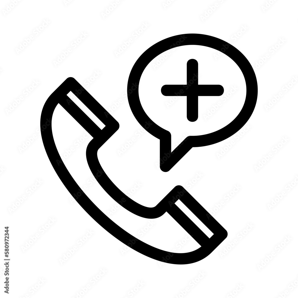 medical call icon or logo isolated sign symbol vector illustration - high quality black style vector icons
medical call icon or logo isolated sign symbol vector illustration - high quality black style vector icons