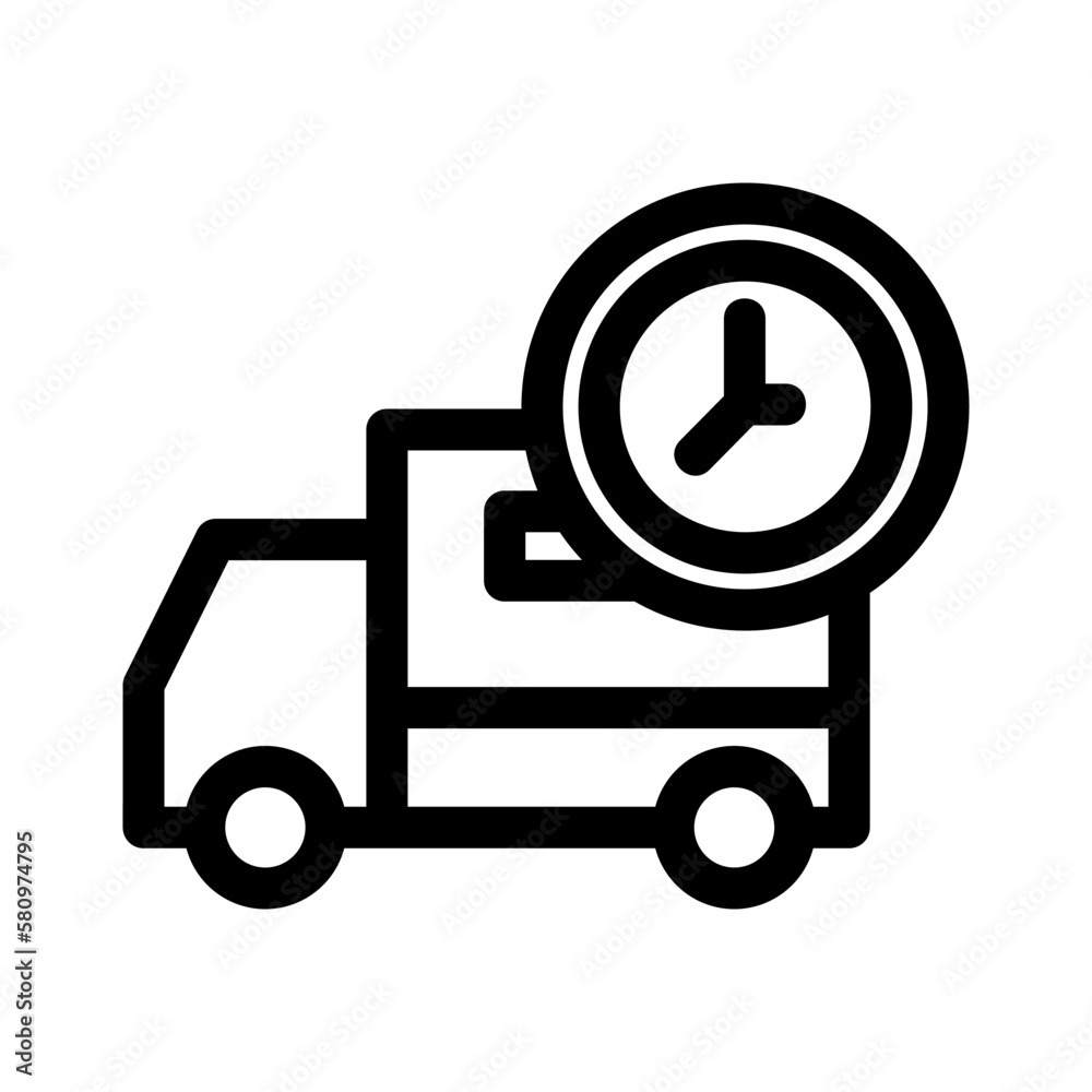 shipping icon or logo isolated sign symbol vector illustration - high quality black style vector icons
