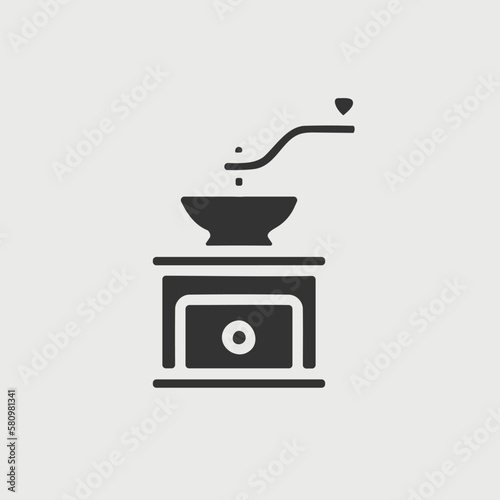 coffee brewer vectior icon illusttation