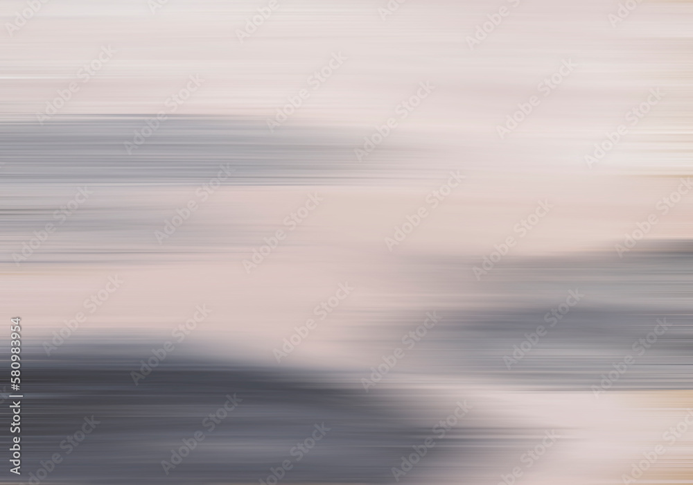 Obraz premium Fuzzy beige background with black spots stripes