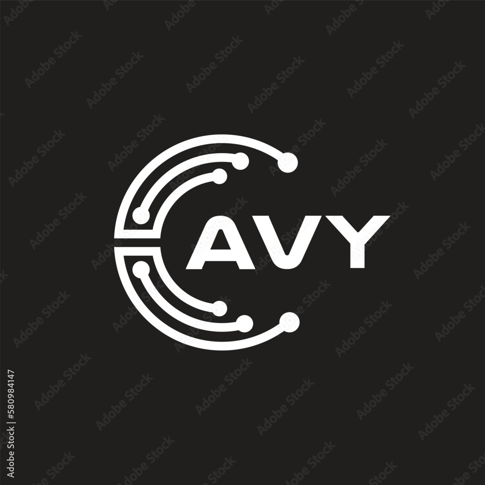 AVY letter logo design on black background. AVY creative initials letter logo concept. AVY letter design.
AVY letter logo design on black background. AVY creative initials letter logo concept. AVY letter design.