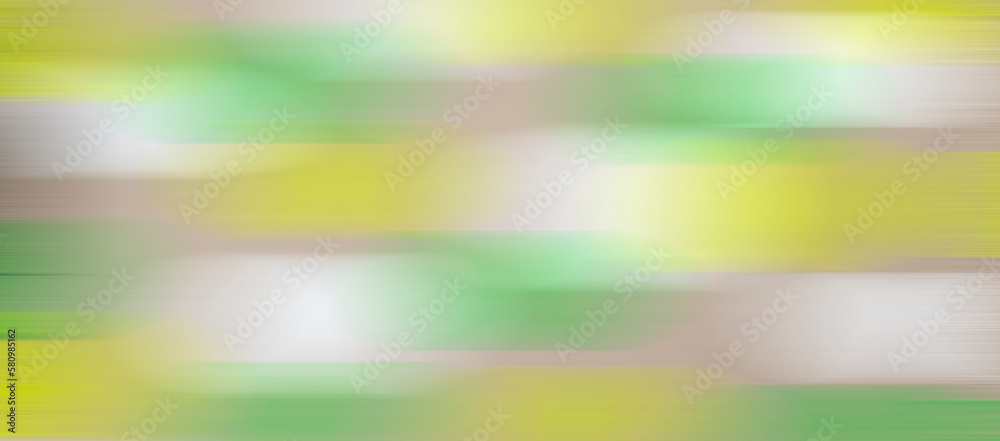 Banner with neon green, yellow and beige in blurred motion Banner with neon green, yellow and beige in blurred motion