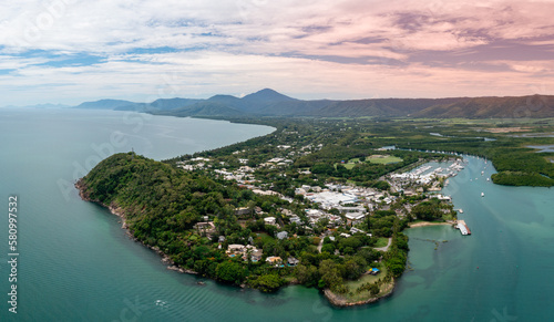 Obraz na płótnie Port Douglas on the Coral Sea