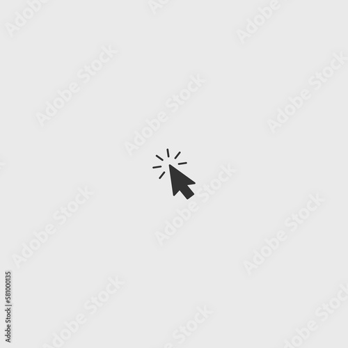 pointer vector icon illustration