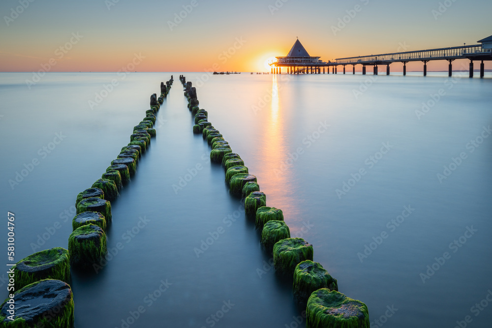 Obraz premium Seebrücke Heringsdorf