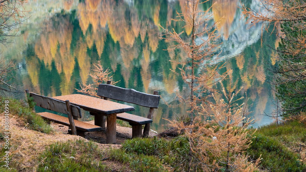 Herbst im Südtiroler Ultental (Italien)