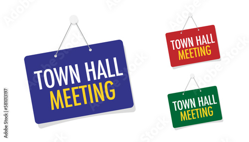 Town hall meeting