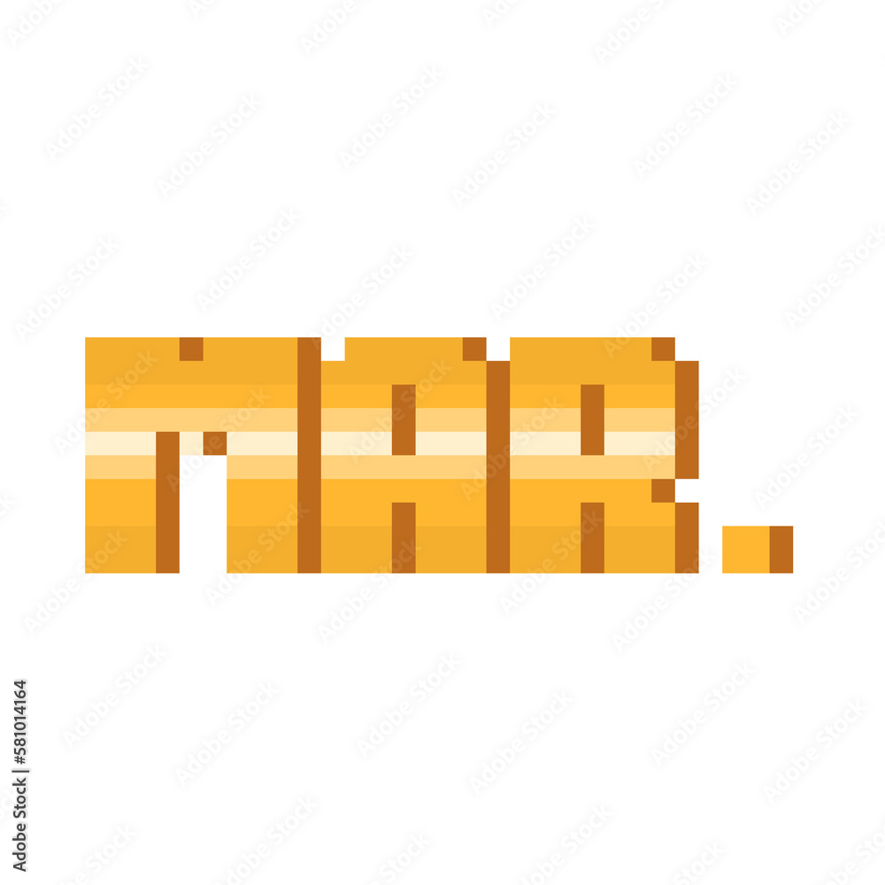 Pixel art gold short march text. Pixel art gold short march text.