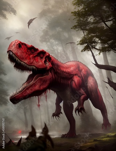 tyrannosaurus rex dinosaur © socar