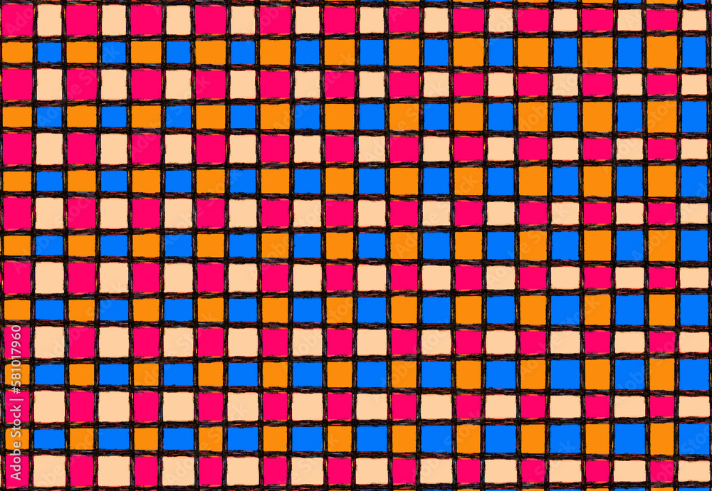 abstract background with squares abstract background with squares