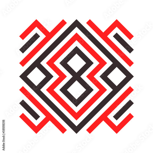 Asemic Glyph writing hieroglyph imitation abstract illustration