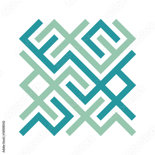 Asemic Glyph writing hieroglyph imitation abstract illustration