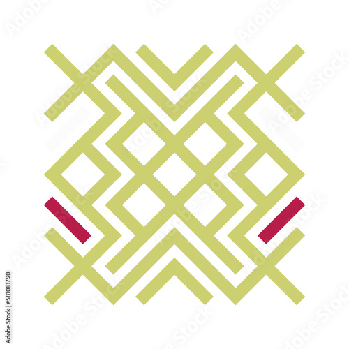 Asemic Glyph writing hieroglyph imitation abstract illustration