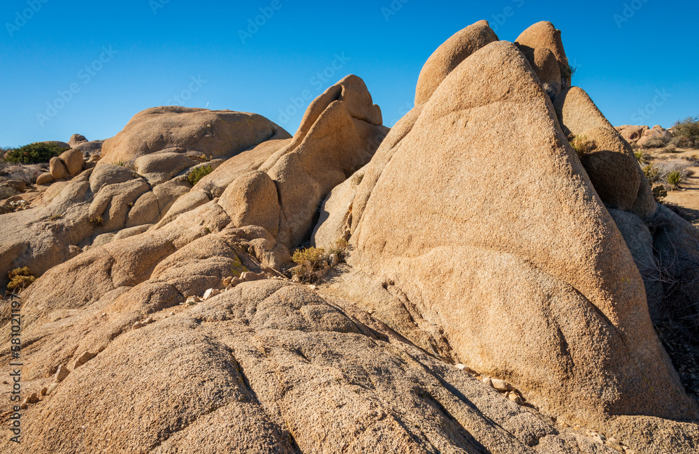 Boulder and Rock Formations at Joshua Tree National Park, California Boulder and Rock Formations at Joshua Tree National Park, California
