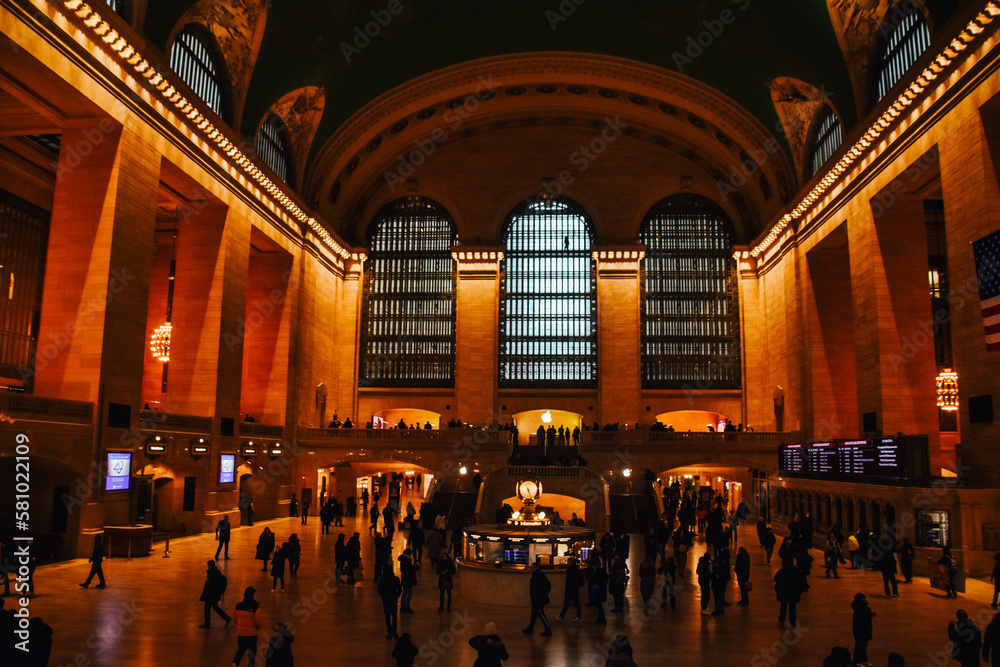 Foto de Grand Central Station en Manhattan, New York, Estados Unidos.