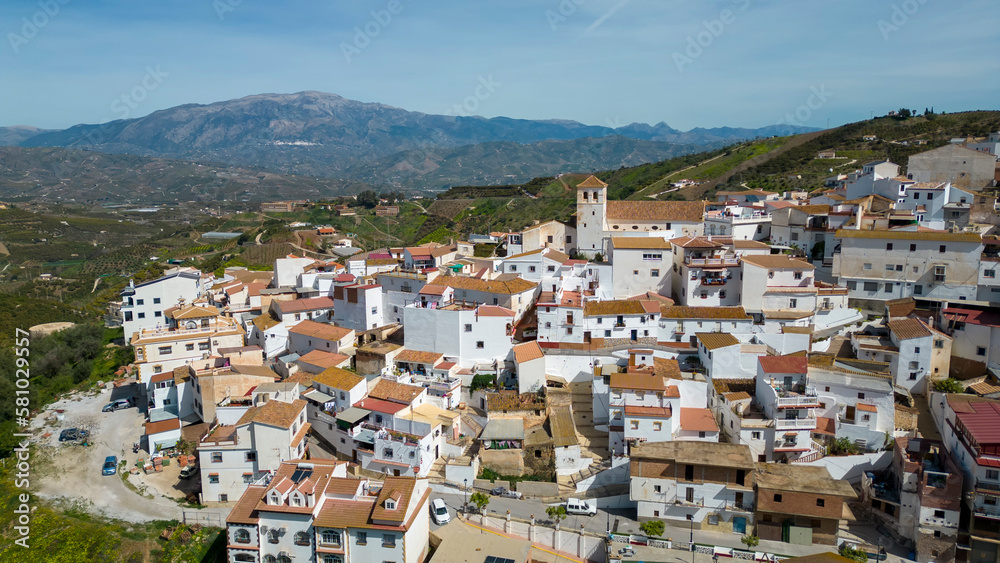 municipio de Iznate en la comarca de la Axarquía de Málaga, Andalucía