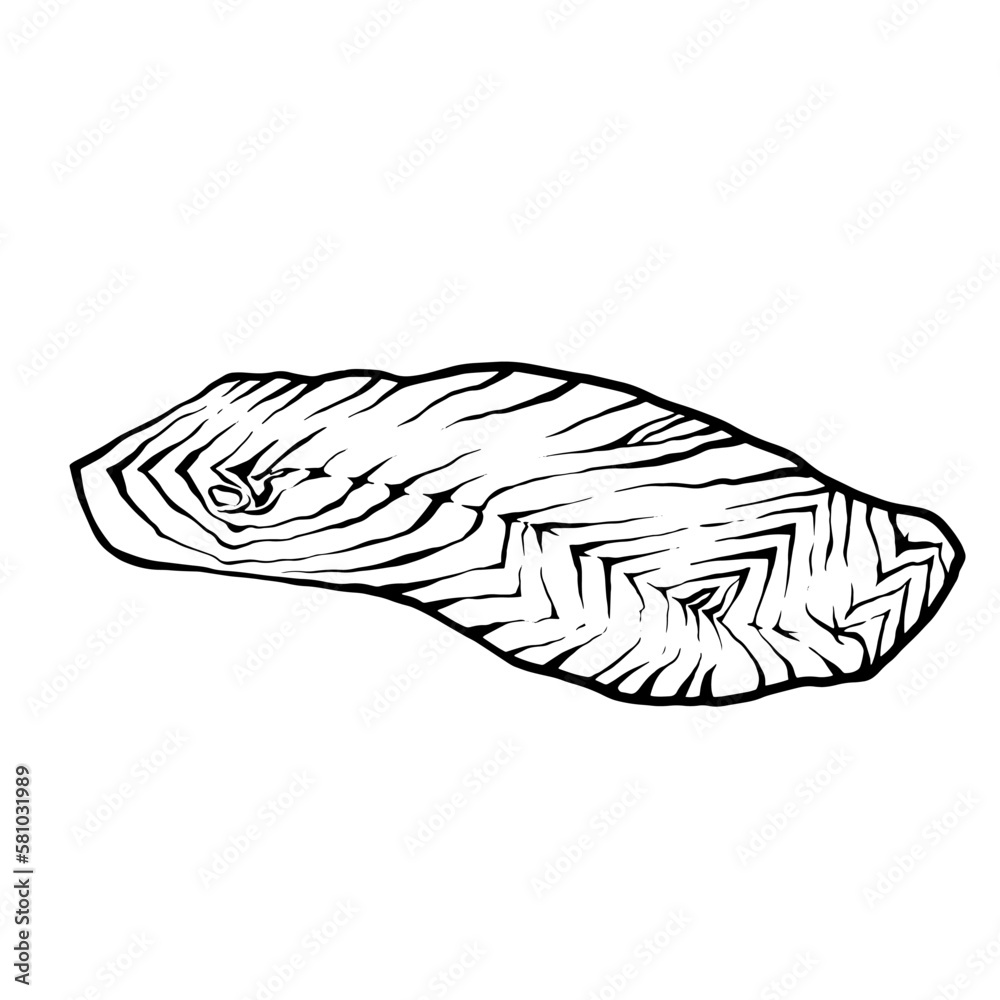 Drawn in ink hand drawn  fish,  fillet. Marine food banner, flyer design. Engraved isolated art. Delicious cuisine objects. Use for promotion, market, store banner, restaurant menu. Vector eps 10