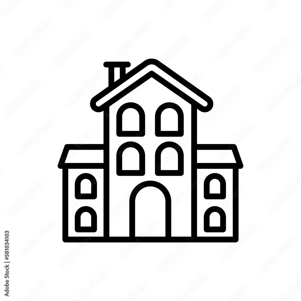 House icon in vector. Illustration House icon in vector. Illustration