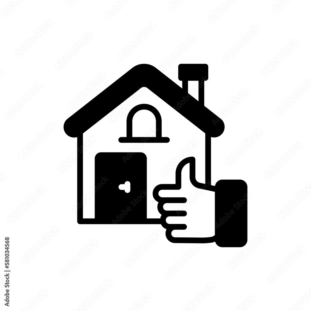 Real Estate Feedback icon in vector. Illustration Real Estate Feedback icon in vector. Illustration