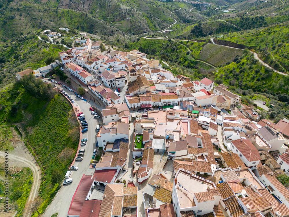 municipio de Moclinejo en la comarca de la Axarquía de Málaga, Andalucía