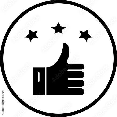 Vector Design Satisfaction Icon Style