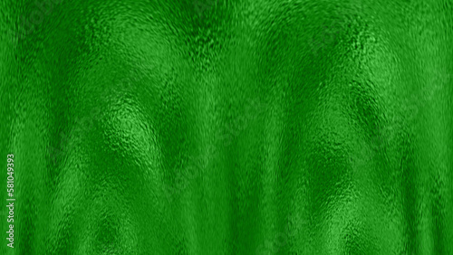 Smooth foil texture in green color