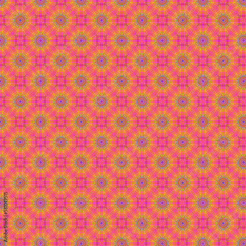 seamless background with flowers