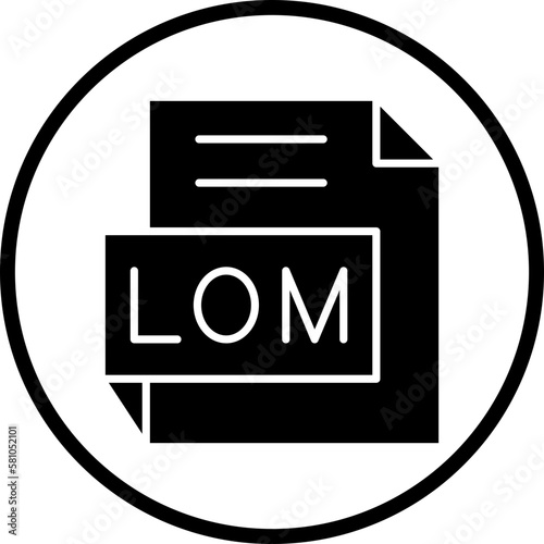 Vector Design LOM Icon Style