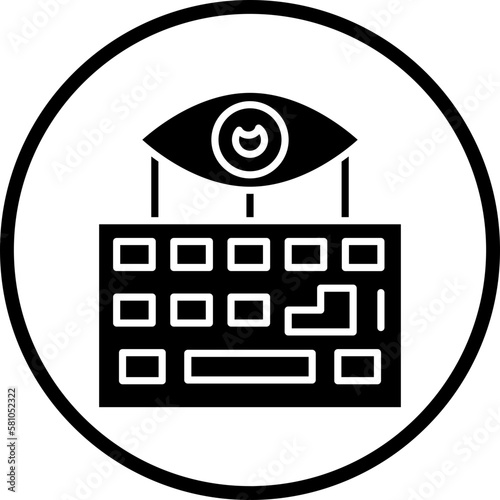 Vector Design Keylogger Icon Style