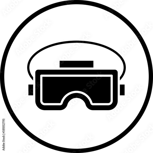 Vector Design Vr Glasses Icon Style