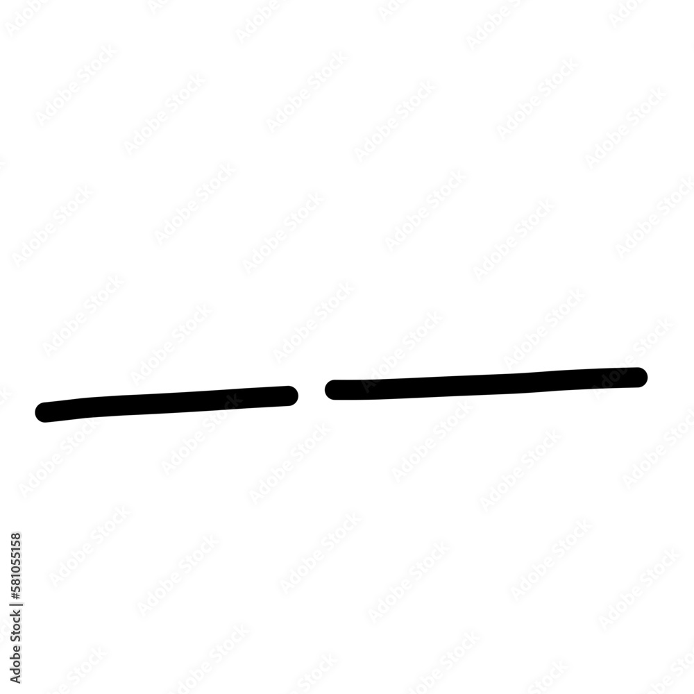 Line element, Brush Element, Line Art, Underline Line element, Brush Element, Line Art, Underline