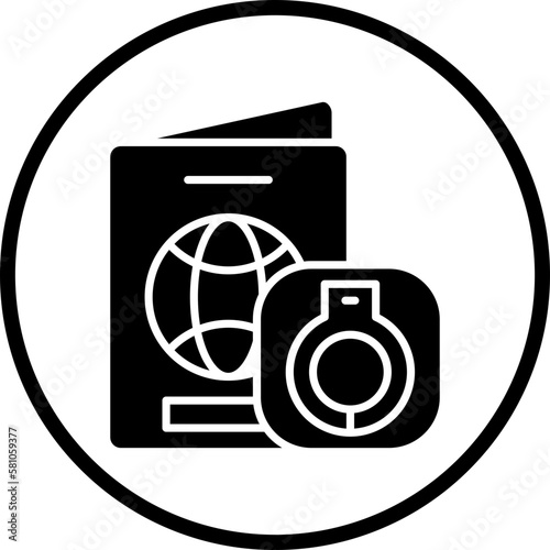 Vector Design Deported Icon Style