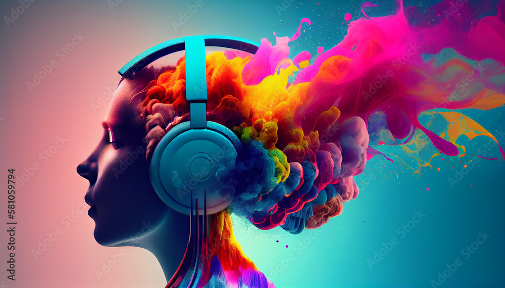 Get ready to be inspired with this colorful & creative music background illustration. This design is perfect for anyone who loves to listen to music and feel the beat. Get ready to be inspired with this colorful & creative music background illustration. This design is perfect for anyone who loves to listen to music and feel the beat.