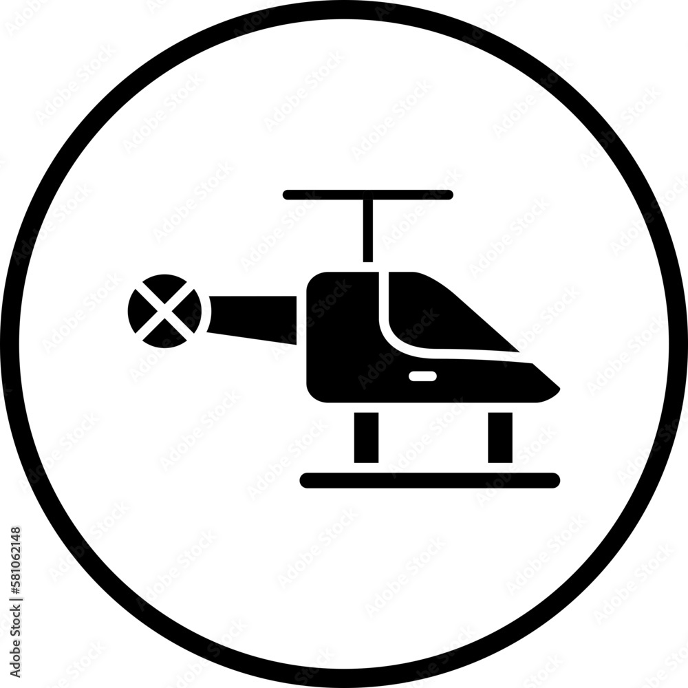 Vector Design Helicopter Icon Style Vector Design Helicopter Icon Style