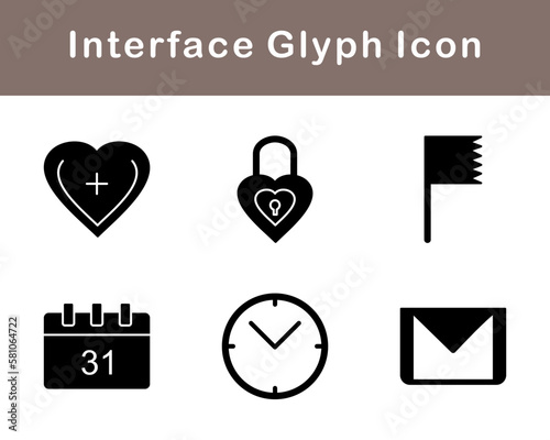 Interface Vector Icon Set